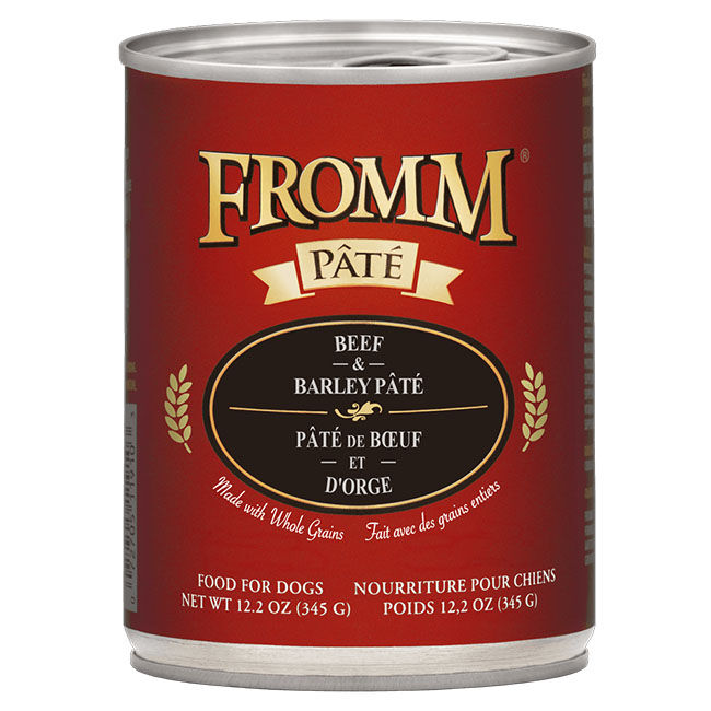 Fromm Dog Food - Beef & Barley Pate - 12.2 oz image number null