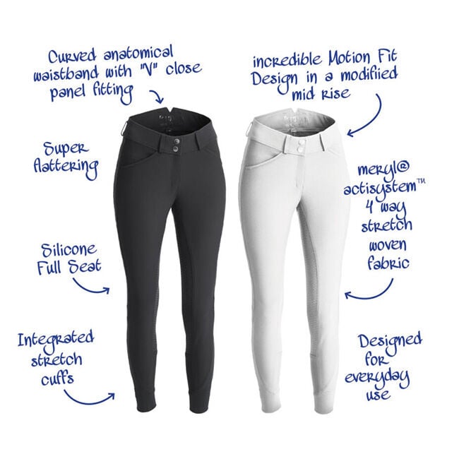 Tredstep Women's Nero II Full Seat Breech - White image number null