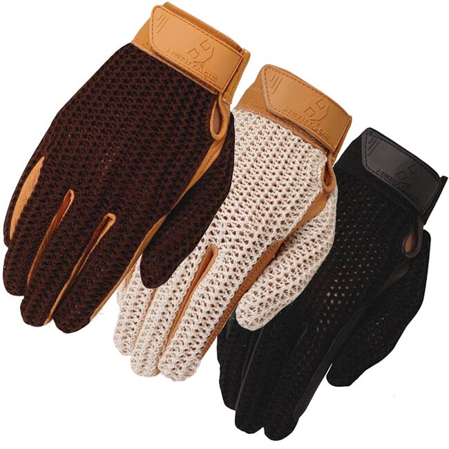Heritage Crochet Riding Gloves  image number null