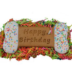 Preppy Puppy Bakery XXL Birthday Bone Gourmet Dog Treat