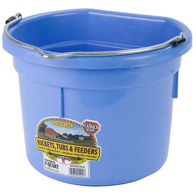 Little Giant DuraFlex Plastic Pail - 8-Quart Capacity image number null
