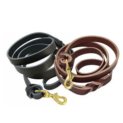 Ray Allen Knotted Heavy Leather Leash