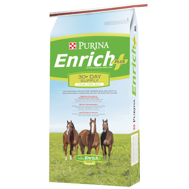 Purina Enrich Plus Ration Balancing Feed image number null