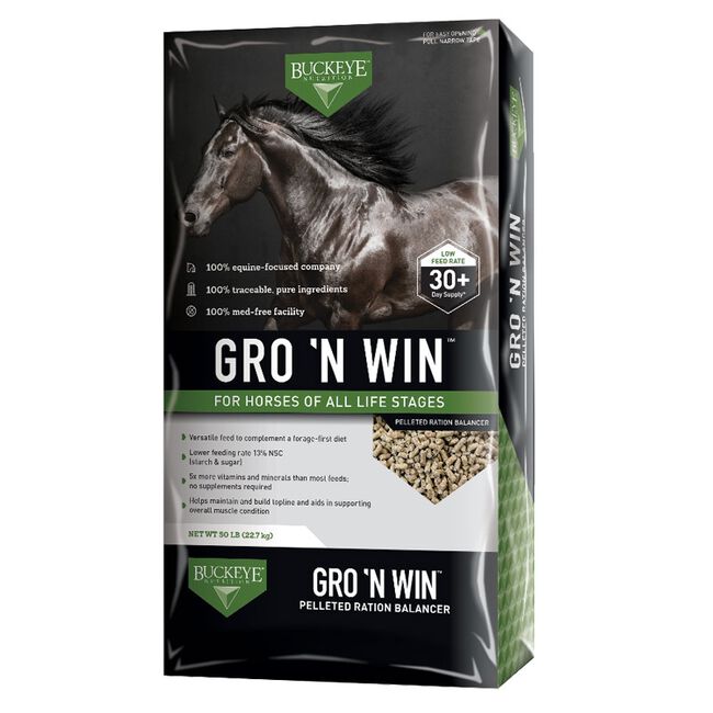 Buckeye Gro 'N Win Horse Feed image number null