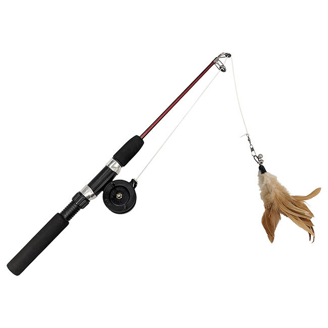 Ethical Pet Cat Fishing Rod Toy image number null