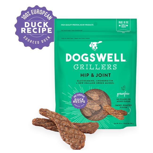 Dogswell Hip & Joint Duck Grillers Dog Treats image number null
