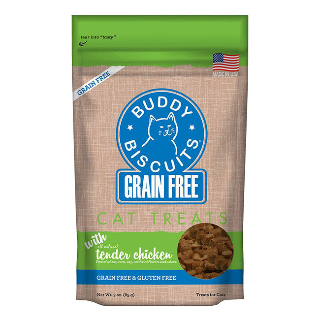 Buddy Biscuits Grain Free Soft Chicken Cat Treats 3oz  image number null