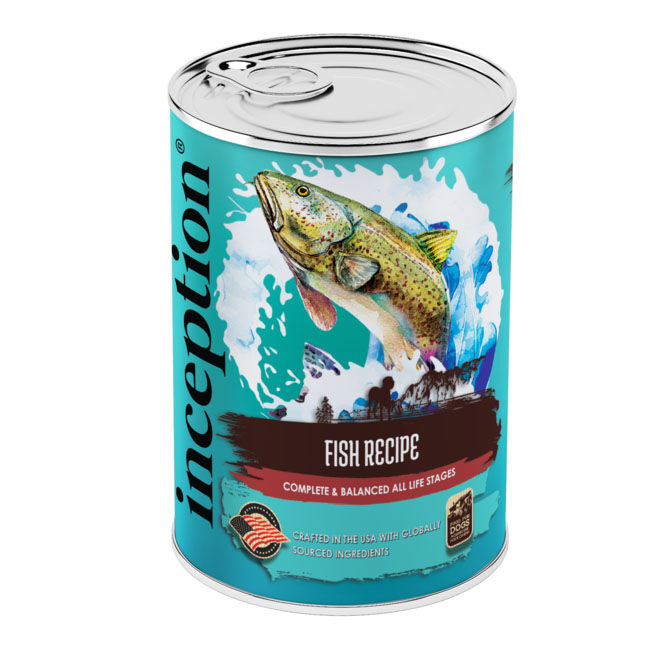 Inception Pet Food Fish Recipe Canned Dog Food image number null