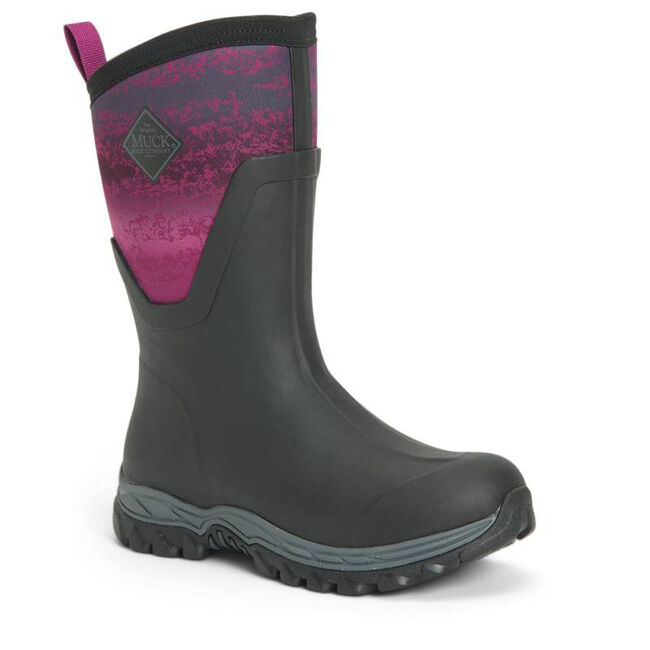 Muck Boot Company Women's Arctic Sport II Mid Boot - Black/Magenta image number null