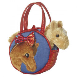 Kelley and Company Purse - Plush Horse & Bow