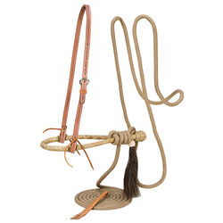 Weaver Equine Complete Mecate Set with Bosal - Tan