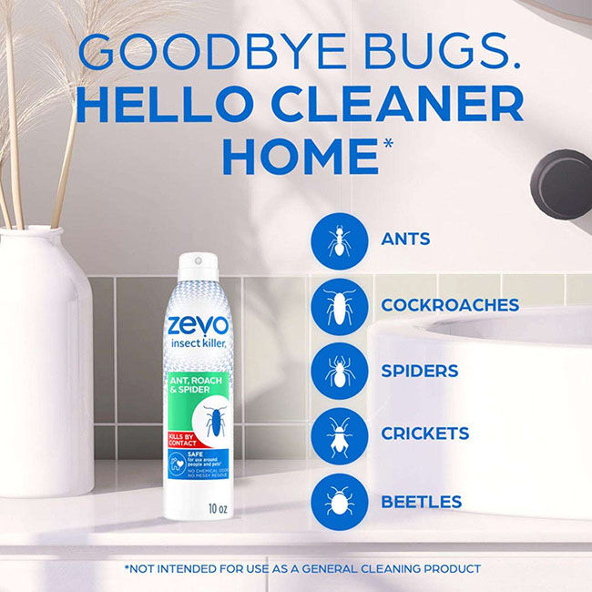 Zevo Ant, Roach & Spider Spray - 10 oz image number null