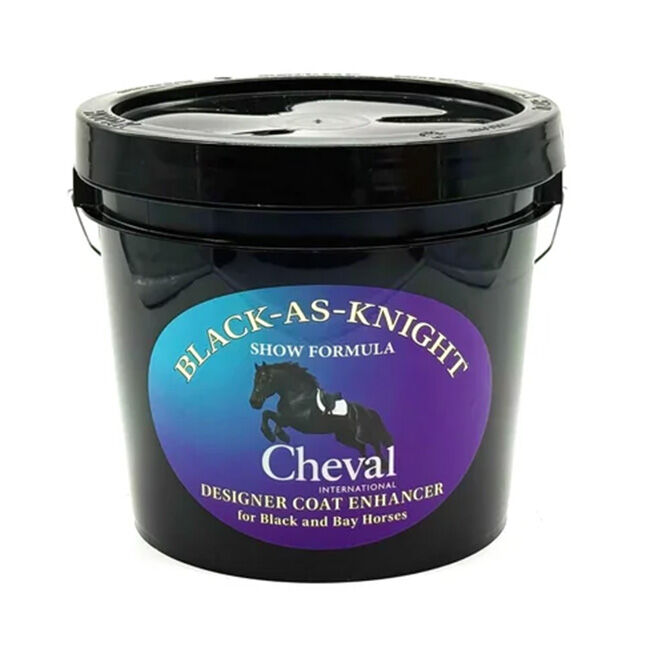 Cheval Black-As-Knight Coat Enhancer - Show Formula - 7 lb image number null
