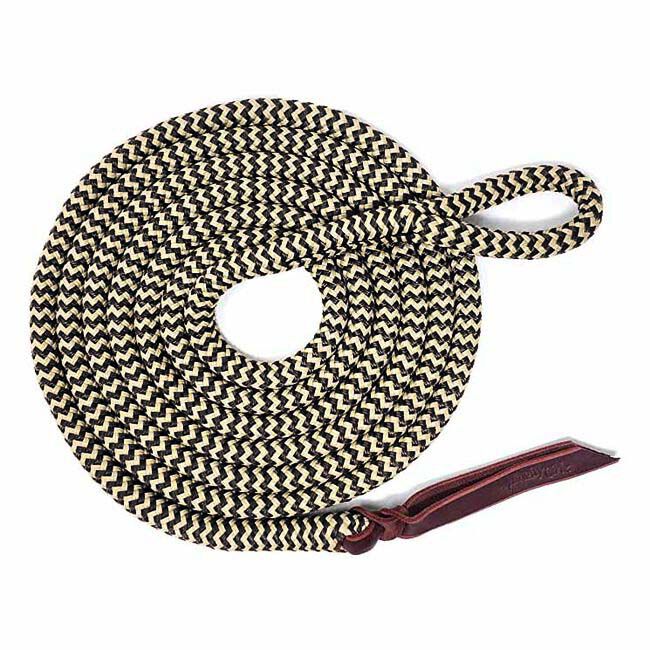 Knotty Girlz 9/16" Diameter Premium Polyester Yacht Braid Lead Rope with Loop End image number null