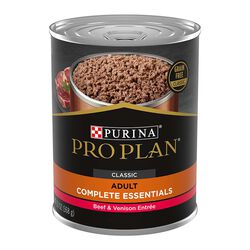 Purina Pro Plan Complete Essentials Dog Food - Beef & Rice Entrée - 13 oz
