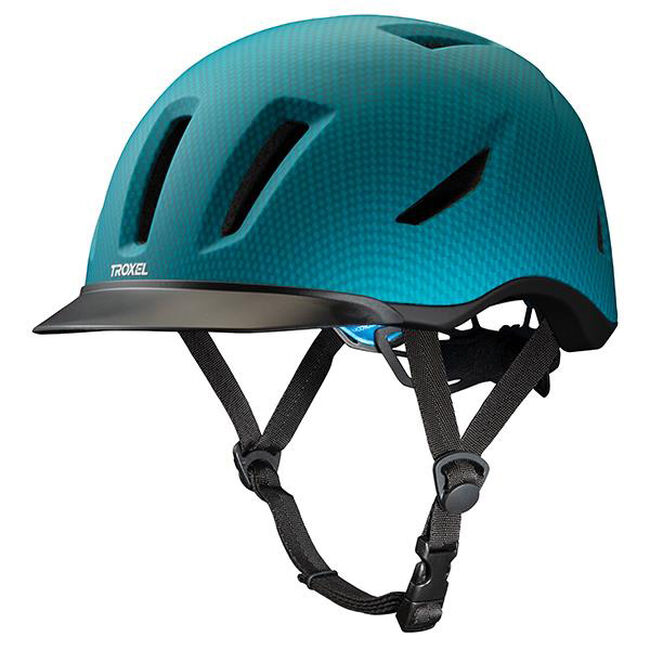 Troxel Terrain Helmet - Teal Carbon image number null