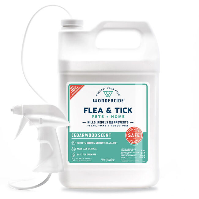 Wondercide Flea & Tick Spray for Pets & Home with Natural Essential