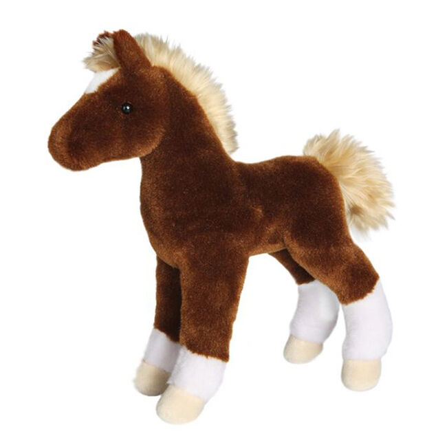 Douglas Teak Chestnut Foal Plush Toy image number null