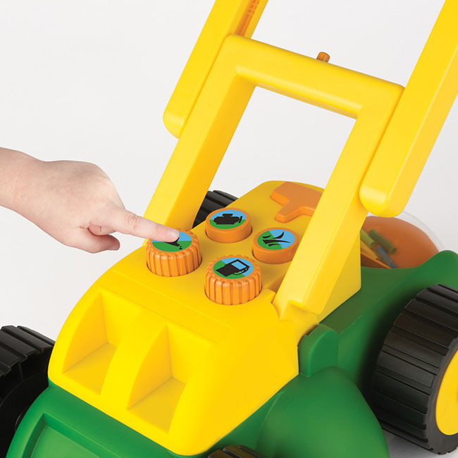 TOMY John Deere Real Sounds Lawnmower image number null