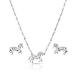 Montana Silversmiths All the Pretty Horses Jewelry Set