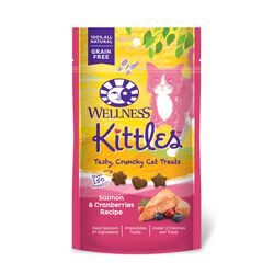 Wellness Kittles Cat Treats - Salmon & Cranberries