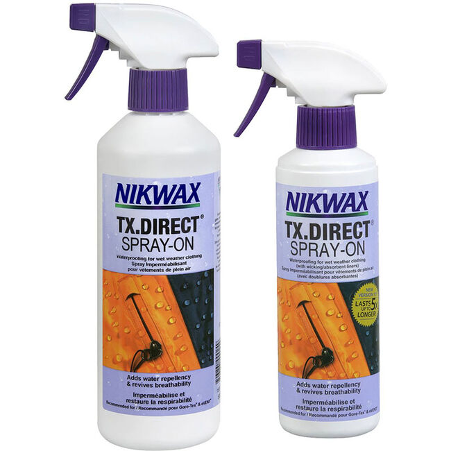 Nikwax TX.Direct Spray-On Waterproofing for Wet Weather Clothing