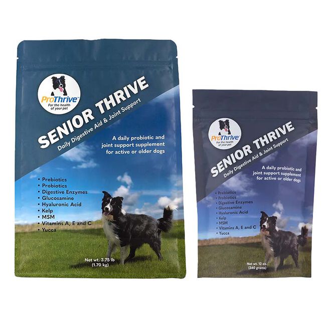 Animal Health Solutions ProThrive Senior Thrive - Daily Digestive Aid & Joint Support for Senior Dogs image number null