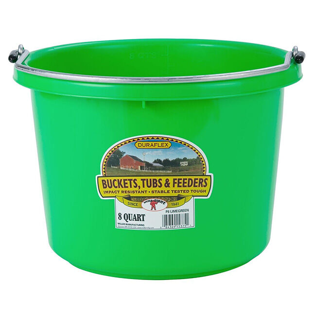 Little Giant DuraFlex Plastic Pail - 8-Quart Capacity image number null