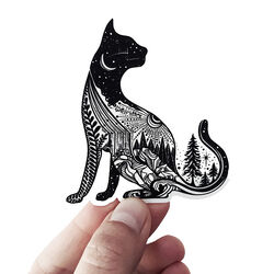 Wild Slice Designs Sticker - Cat