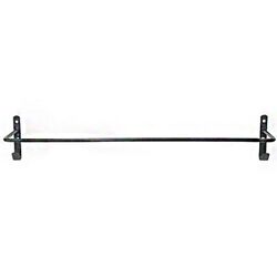 Scenic Road Blanket Bar with Bridle Hooks - Black