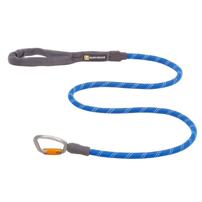 Ruffwear Knot-A-Leash Rope Dog Leash - Blue Pool image number null