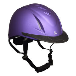 Ovation Kids' Metallic Schooler Helmet - Purple