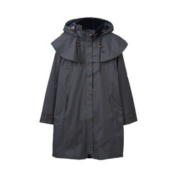 Lighthouse Women's Outrider 3/4 Length Waterproof Raincoat - Grey