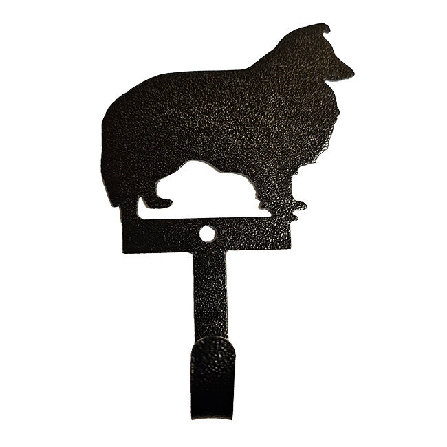 Metal Mazing Hook - Handmade in NH - Collie image number null