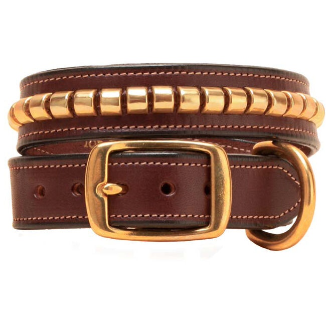 Tory Leather Clincher Dog Collar image number null