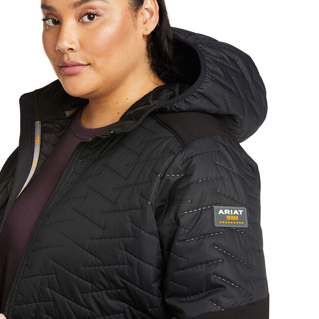 Ariat Women's Rebar Cloud 9 Water Resistant Insulated Jacket - Black image number null