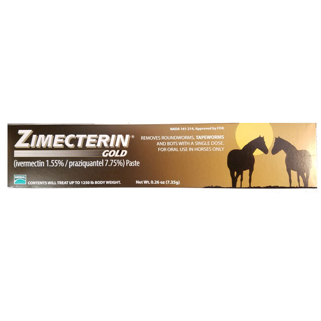 Zimecterin Gold Paste Dewormer image number null