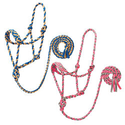 Weaver Braided Rope Halter with 10' Lead