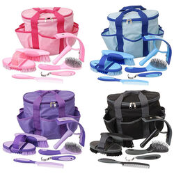 Tough1 Great Grips 6-Piece Brush Set with Bag