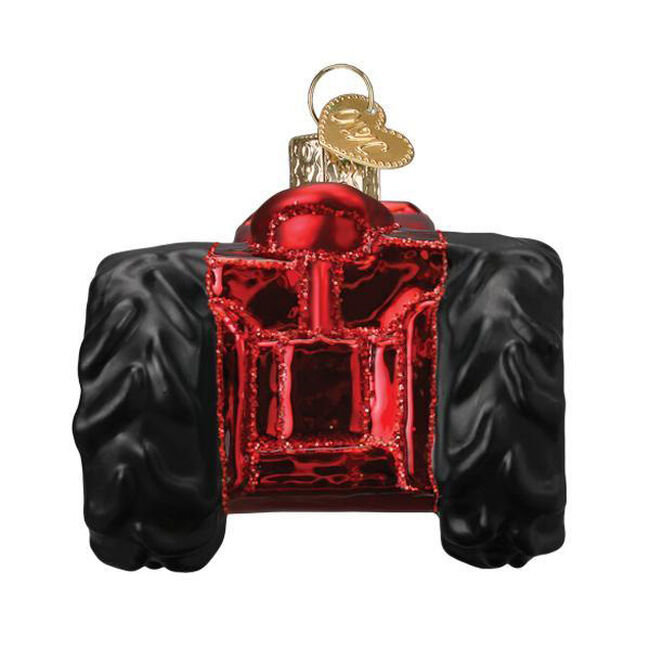 Old World Christmas Old Farm Tractor Ornament image number null