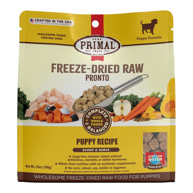 Primal Pronto Freeze-Dried Raw Dog Food - Puppy Recipe image number null