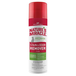 Nature's Miracle Foaming Stain & Odor Remover for Cats - 17.5 oz