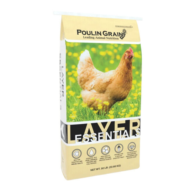 Poulin Grain Layer Essentials - Pellets - 50 lb image number null