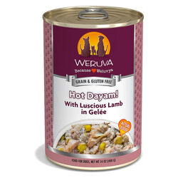 Weruva Classic Dog Food - Hot Dayam! with Luscious Lamb in Gelée - 14 oz