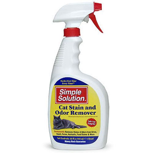 simple solution cat stain and odor remover