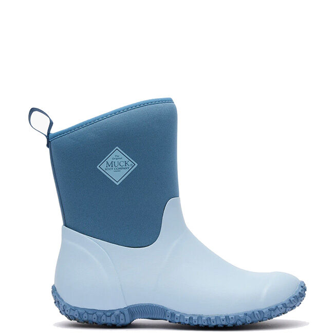 Muck Boot Company Women's Muckster II Mid Boot - Blue Quilt Floral image number null