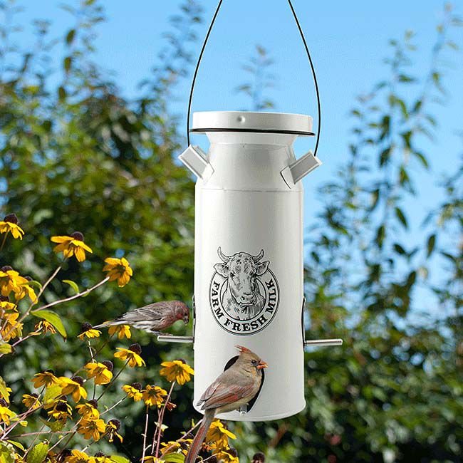 Audubon Milkhouse Vintage Can Bird Feeder image number null