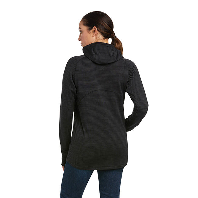 Ariat Women's Rebar Gridwork Balaclava Baselayer - Black image number null