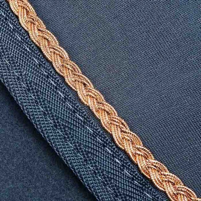 Horze Glarus Fleece Blanket with Braided Piping - Obscure Night Dark Blue - Closeout image number null