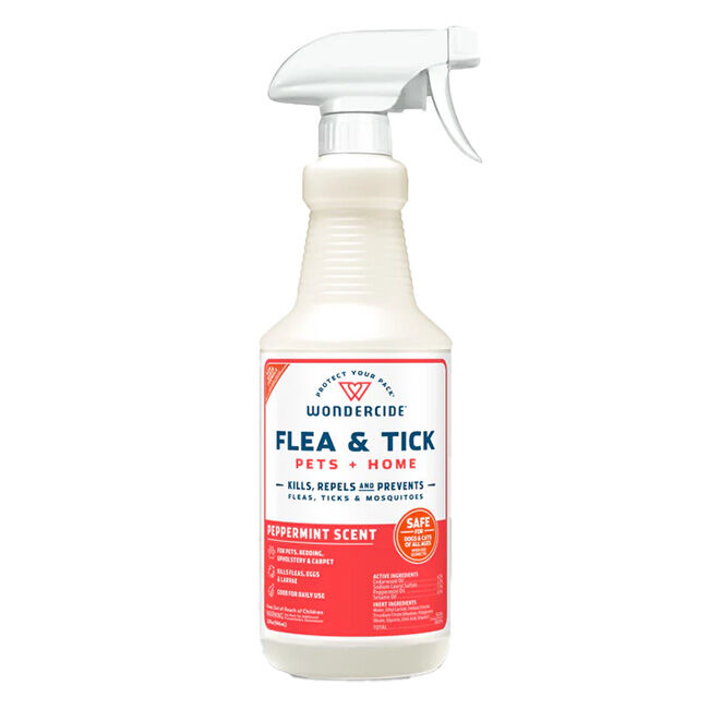 Wondercide Flea & Tick Spray for Pets & Home with Natural Essential Oils - Peppermint Scent image number null